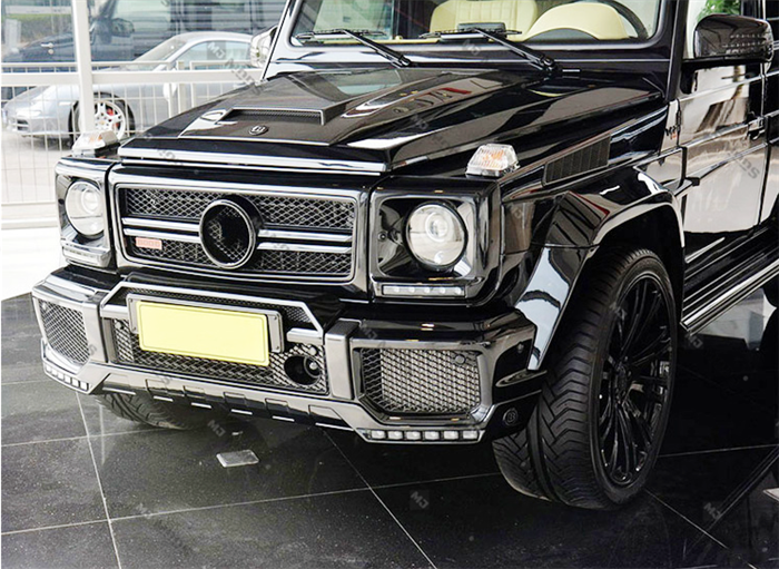 Carbon Fibre Front Bonnet Hood For MERCEDES BENZ【W463 G63 G55 G350 G400】【2011+】 (6627758145610)