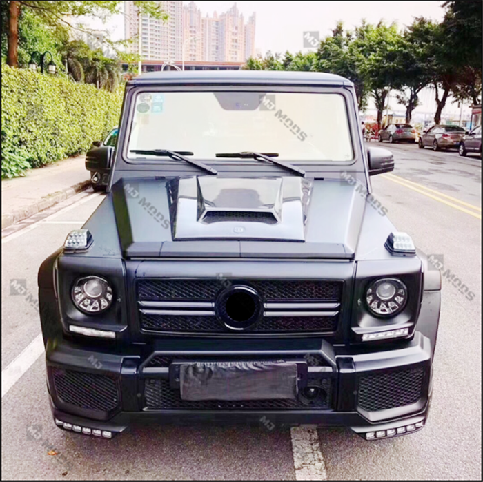 Carbon Fibre Front Bonnet Hood For MERCEDES BENZ【W463 G63 G55 G350 G400】【2011+】 (6627758145610)