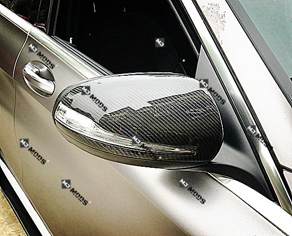 DRY Carbon Fibre Mirror Cover for Mercedes-Ben C-Class W205 S205 C205 A205 W213 RHD (4715631575114)