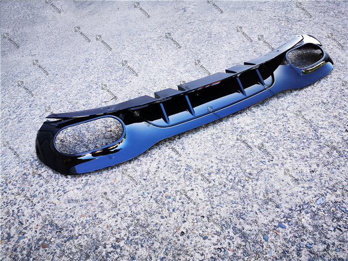 ABS Glossy Black Rear Diffuser Fit For MERCEDES BENZ【W177 A180/200/250 AMG A35 A45】【Hatchback】 (4748310741066)