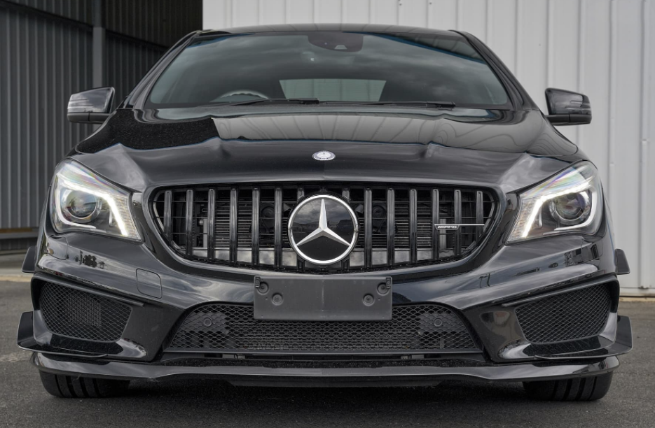 Grille For MERCEDES BENZ【C117 X117 CLA45 AMG CLA180/200/250】13-16【GT BK】 (6575519465546)