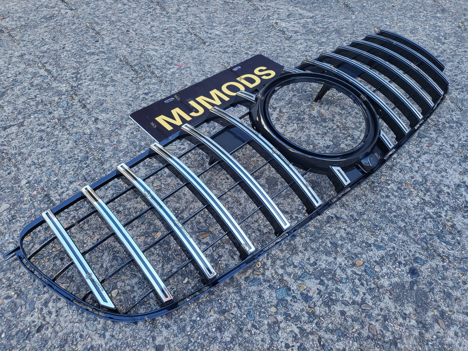 ABS Front Grille For Mercedes-Benz GLS-Class【X166 GLS 350/500】2016-2019 Facelift【GT SV】 (6858966564938)