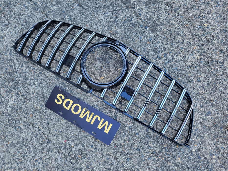 ABS Front Grille For Mercedes-Benz GLS-Class【X166 GLS 350/500】2016-2019 Facelift【GT SV】 (6858966564938)