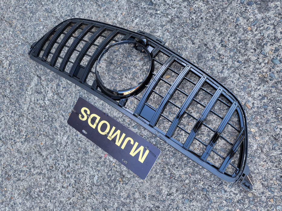 ABS Front Grille For Mercedes-Benz GLE-Class【C292 GLE 350/450AMG/43AMG】2015-2019【GT BK】 (6858991272010)