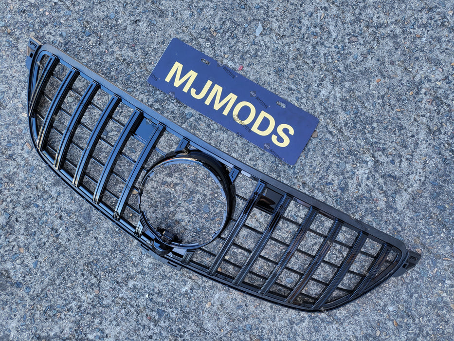 ABS Front Grille For Mercedes-Benz GLE-Class【C292 GLE 350/450AMG/43AMG】2015-2019【GT BK】 (6858991272010)
