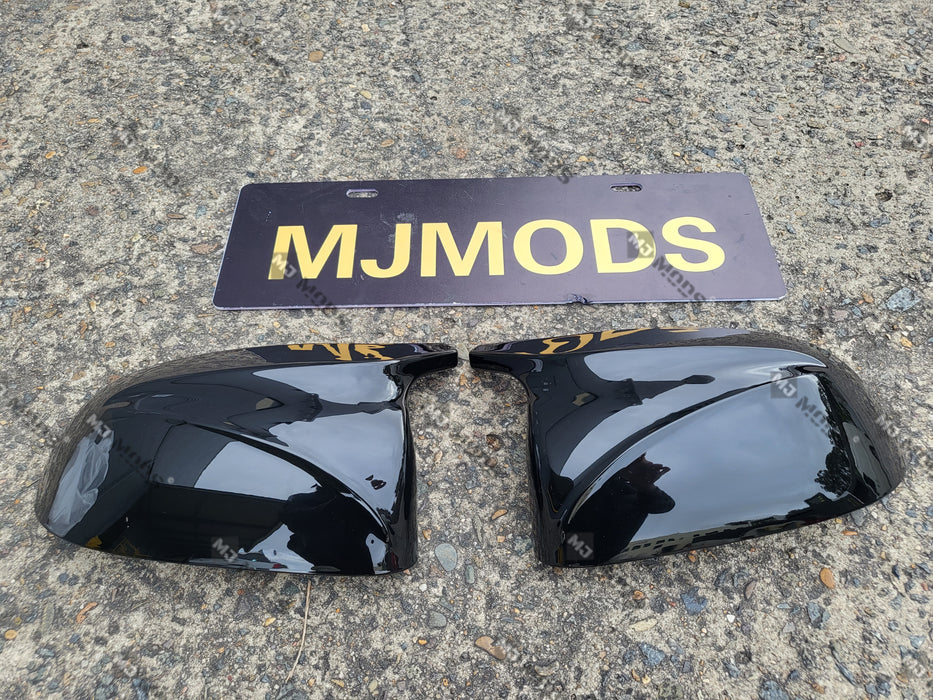 ABS Glossy Black Mirror Cover For BMW【X3 G01 X4 G02 X5 G05 X6 G06 X7 G07】2017+ (6897936629834)