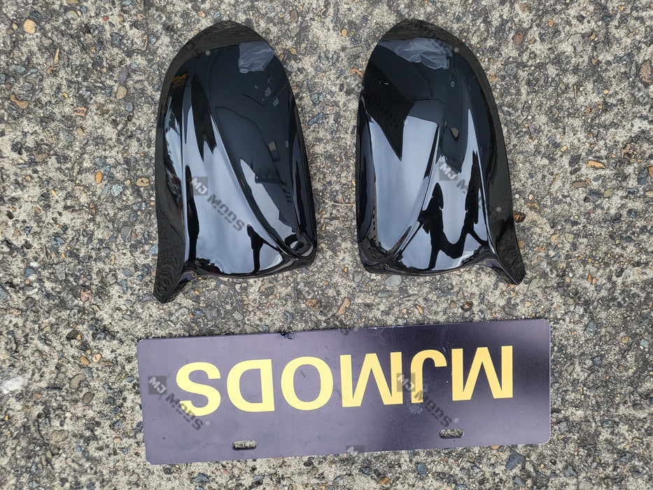 ABS Glossy Black Mirror Cover For BMW【X3 G01 X4 G02 X5 G05 X6 G06 X7 G07】2017+ (6897936629834)