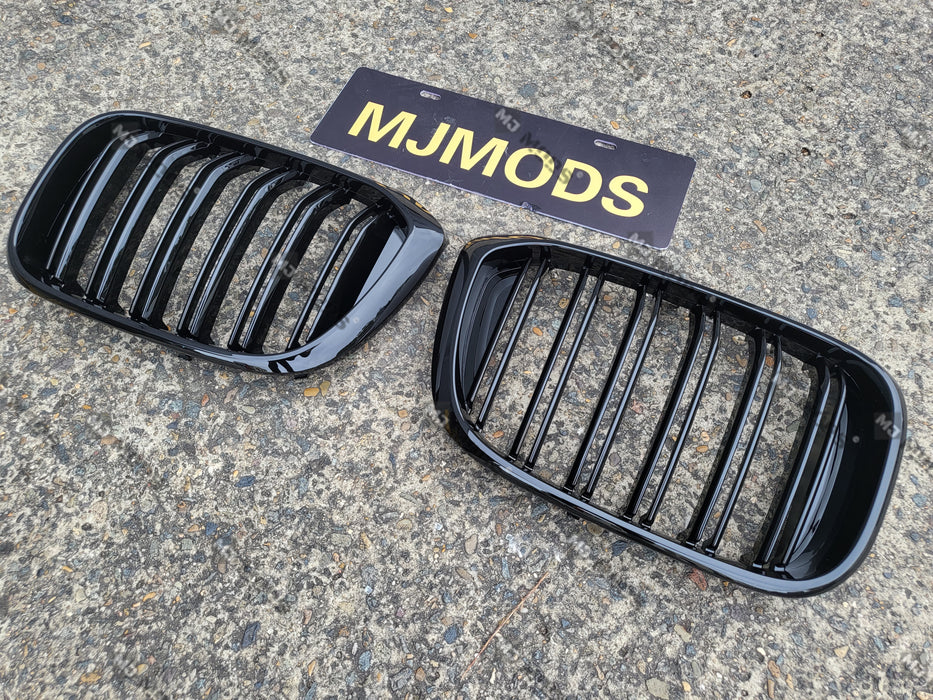 ABS Glossy Black Front Grille for BMW【X3 G01 & X4 G02 PRE LCI】【M40i & 20/30 M Sport】17-21 (6897924898890)