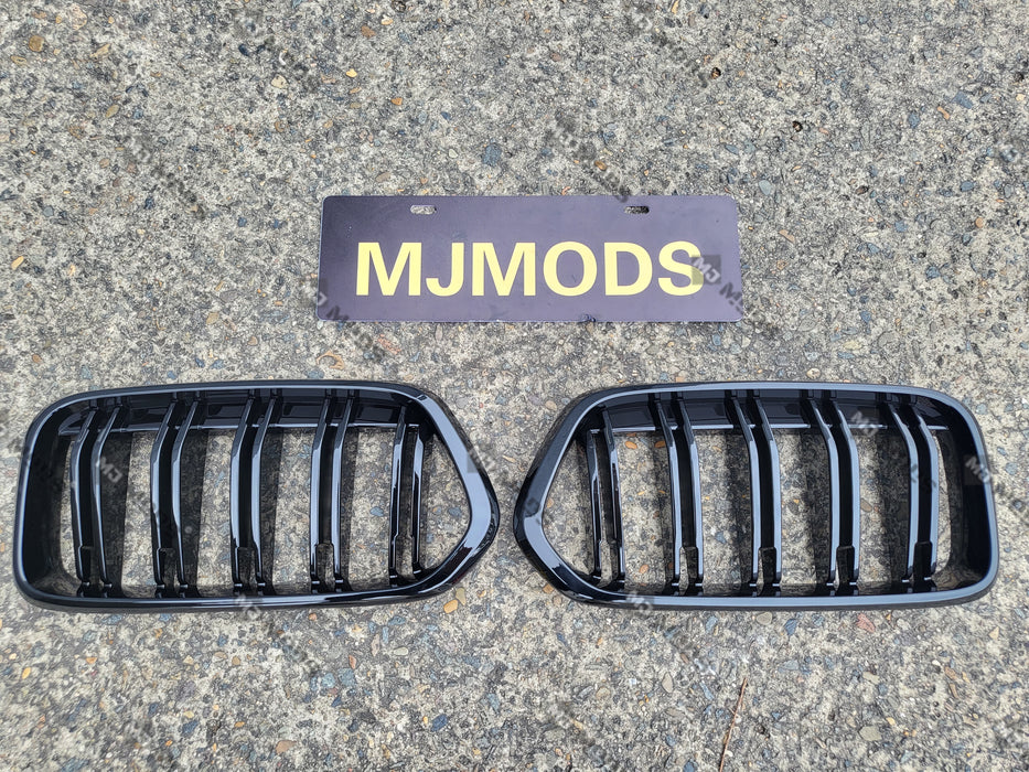 ABS Glossy Black Front Grille for BMW【X2 F39】【M35i & 18i/20i/20d】2017+ (6897981816906)