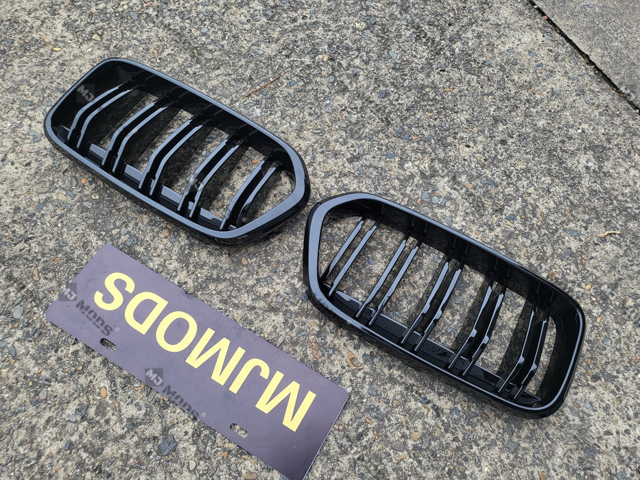 ABS Glossy Black Front Grille for BMW【X2 F39】【M35i & 18i/20i/20d】2017+ (6897981816906)