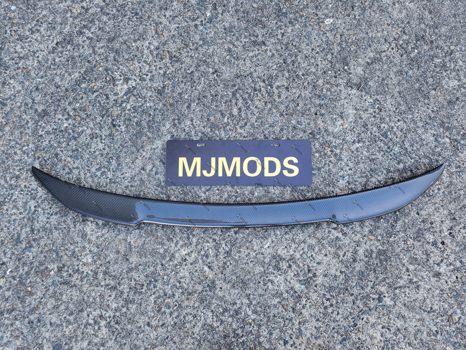 Carbon Fibre Rear Bumper Spoiler for BMW 4 Series【G22 Coupe & G82 M4 420/430/M440】2020+【CS Type】 (6934448111690)