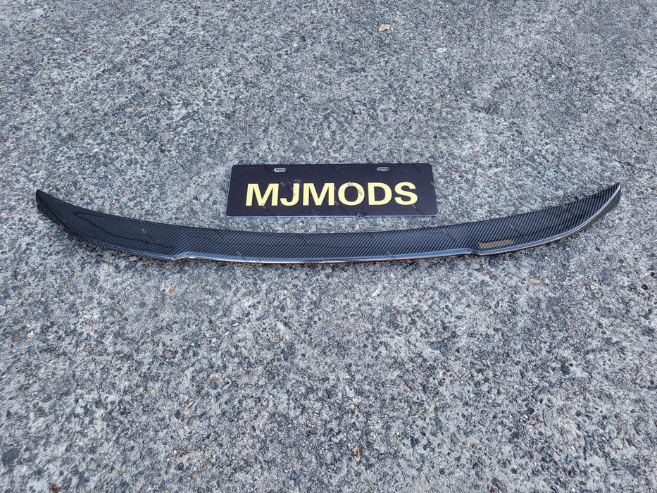 Carbon Fibre Rear Bumper Spoiler for BMW 4 Series【G22 Coupe & G82 M4 420/430/M440】2020+【CS Type】 (6934448111690)