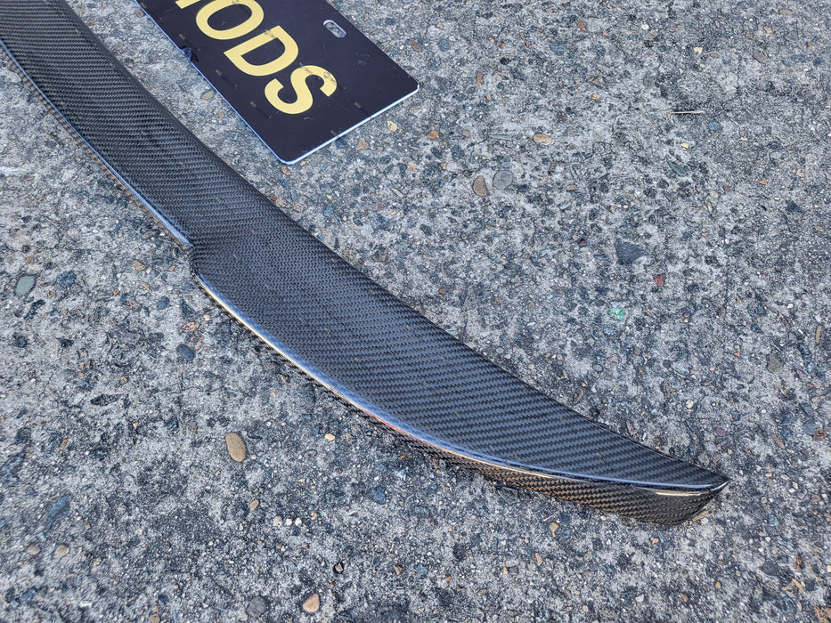Carbon Fibre Rear Bumper Spoiler for BMW 4 Series【G22 Coupe & G82 M4 420/430/M440】2020+【CS Type】 (6934448111690)
