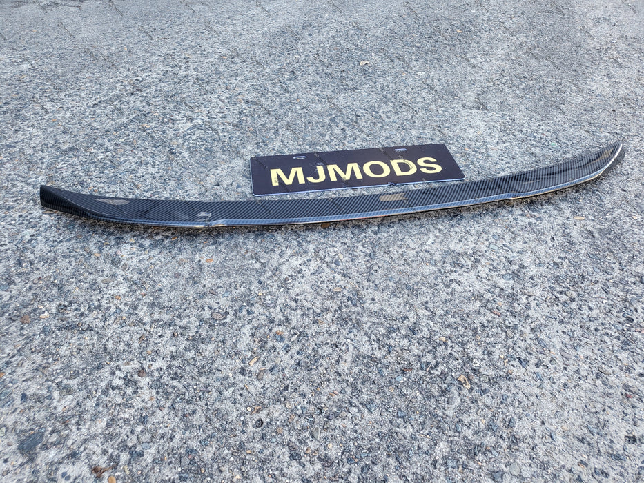 Carbon Fibre Rear Bumper Spoiler for BMW 4 Series【G22 Coupe & G82 M4 420/430/M440】2020+【CS Type】 (6934448111690)