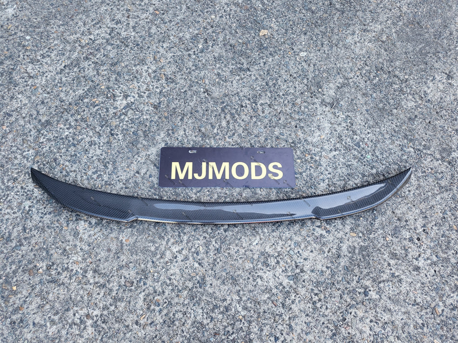 Carbon Fibre Rear Bumper Spoiler for BMW 4 Series【G22 Coupe & G82 M4 420/430/M440】2020+【CS Type】 (6934448111690)