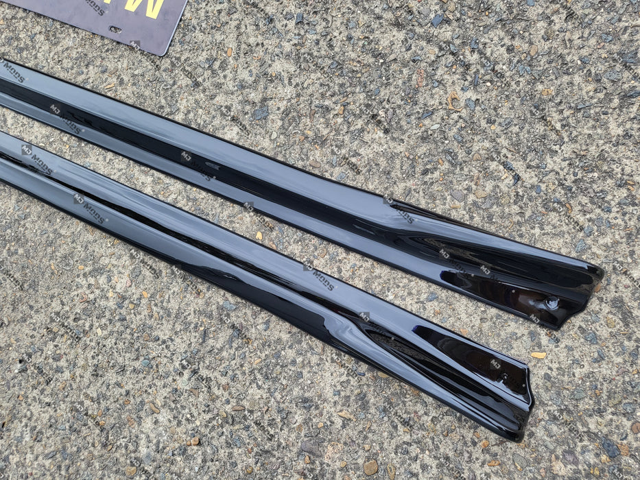 ABS GLOSSY BLACK SIDE SKIRT fit for BMW 4 Series【G22/G23 420/430/M440】2020+【MAX】 (6962906759242)