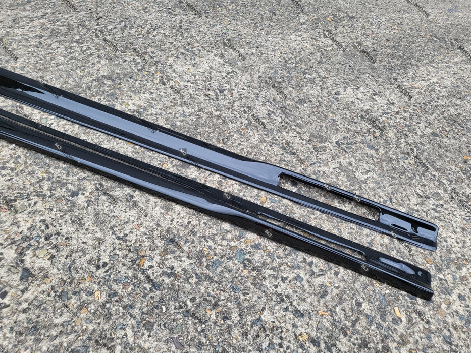 ABS GLOSSY BLACK SIDE SKIRT fit for BMW 4 Series【G22/G23 420/430/M440】2020+【MAX】 (6962906759242)
