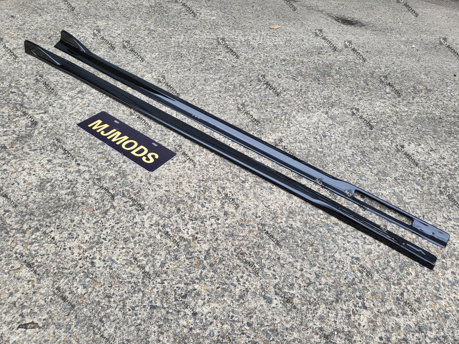 ABS GLOSSY BLACK SIDE SKIRT fit for BMW 4 Series【G22/G23 420/430/M440】2020+【MAX】 (6962906759242)