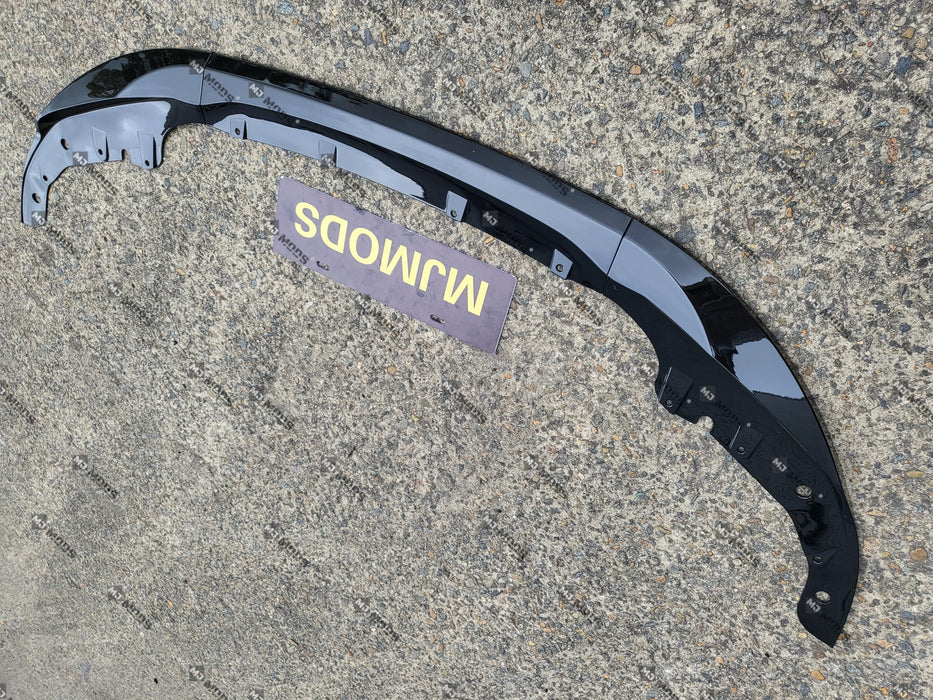 ABS Glossy Black Front Bumper Lip for BMW 4 Series【G22/G23/G26 420/430/M440】2020+【MP 3pcs】 (6962848825418)