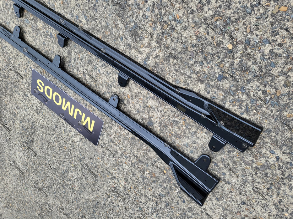 ABS GLOSSY BLACK SIDE SKIRT fit for BMW 4 Series【G22/G23 420/430/M440】2020+ (6962855870538)