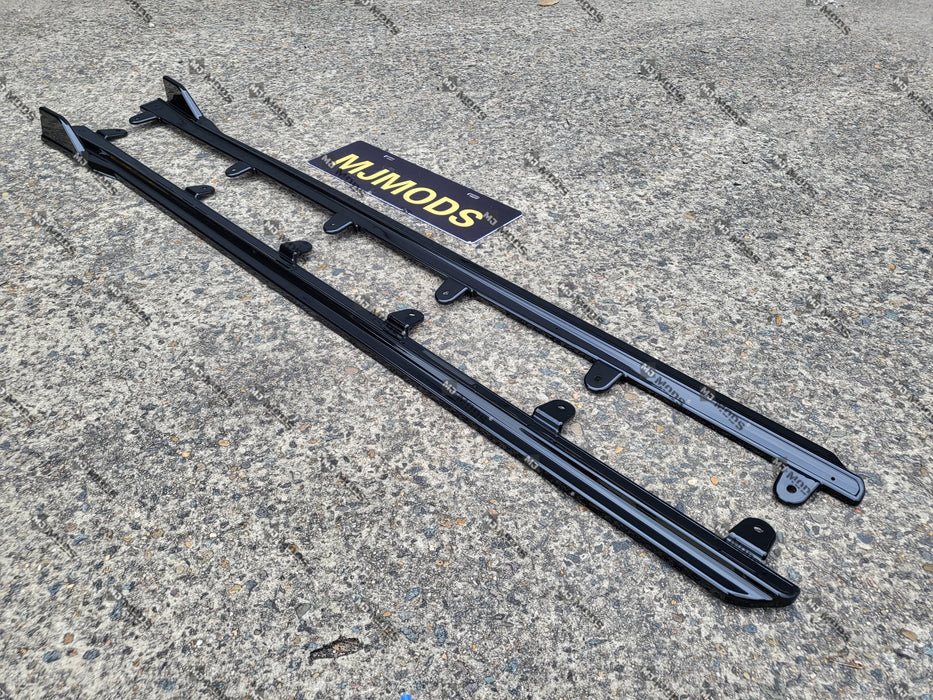 ABS GLOSSY BLACK SIDE SKIRT fit for BMW 4 Series【G22/G23 420/430/M440】2020+ (6962855870538)