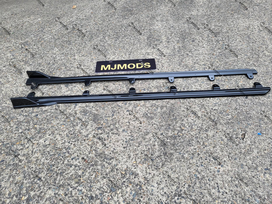 ABS GLOSSY BLACK SIDE SKIRT fit for BMW 4 Series【G22/G23 420/430/M440】2020+ (6962855870538)