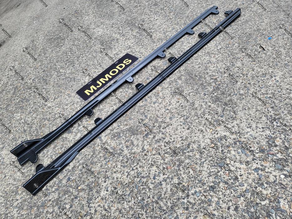 ABS GLOSSY BLACK SIDE SKIRT fit for BMW 4 Series【G22/G23 420/430/M440】2020+ (6962855870538)