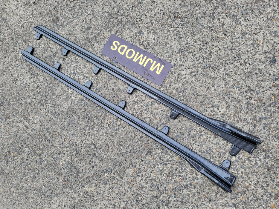 Carbon Fibre SIDE SKIRT fit for BMW 4 Series【G22/G23 420/430/M440】2020+【MP】 (7010018590794)