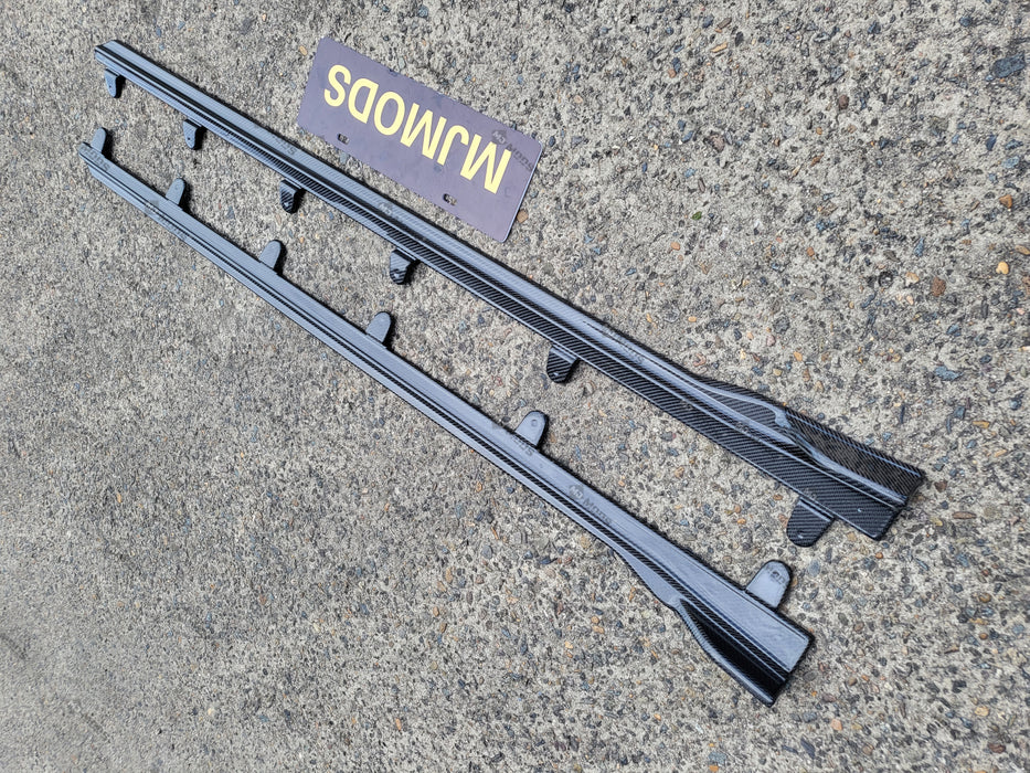 Carbon Fibre SIDE SKIRT fit for BMW 4 Series【G22/G23 420/430/M440】2020+【MP】 (7010018590794)