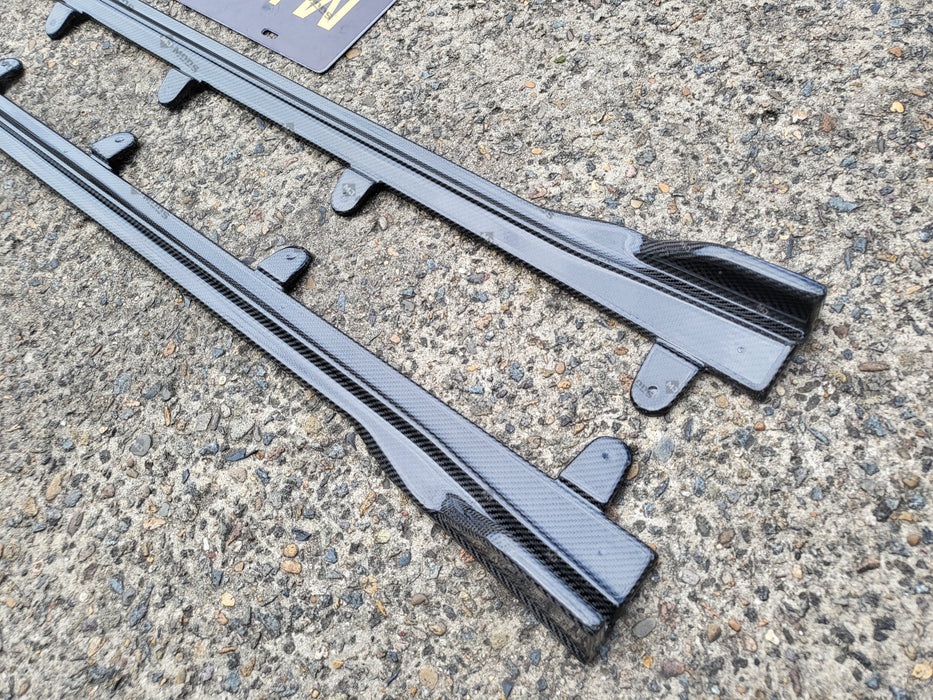 Carbon Fibre SIDE SKIRT fit for BMW 4 Series【G22/G23 420/430/M440】2020+【MP】 (7010018590794)