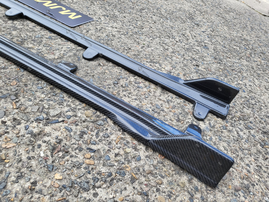 Carbon Fibre SIDE SKIRT fit for BMW 4 Series【G22/G23 420/430/M440】2020+【MP】 (7010018590794)