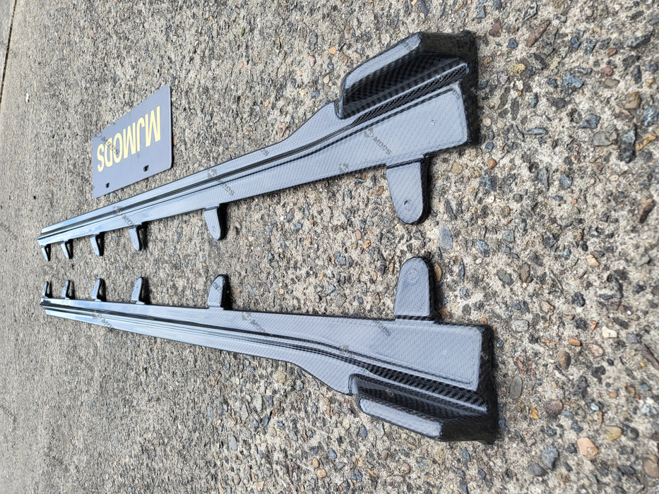 Carbon Fibre SIDE SKIRT fit for BMW 4 Series【G22/G23 420/430/M440】2020+【MP】 (7010018590794)