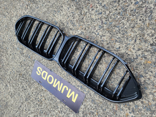 ABS Glossy Black Front Grille Fit For BMW 2 Series【F44 218i 220i M235i】2020+【twin】 (7017084092490)