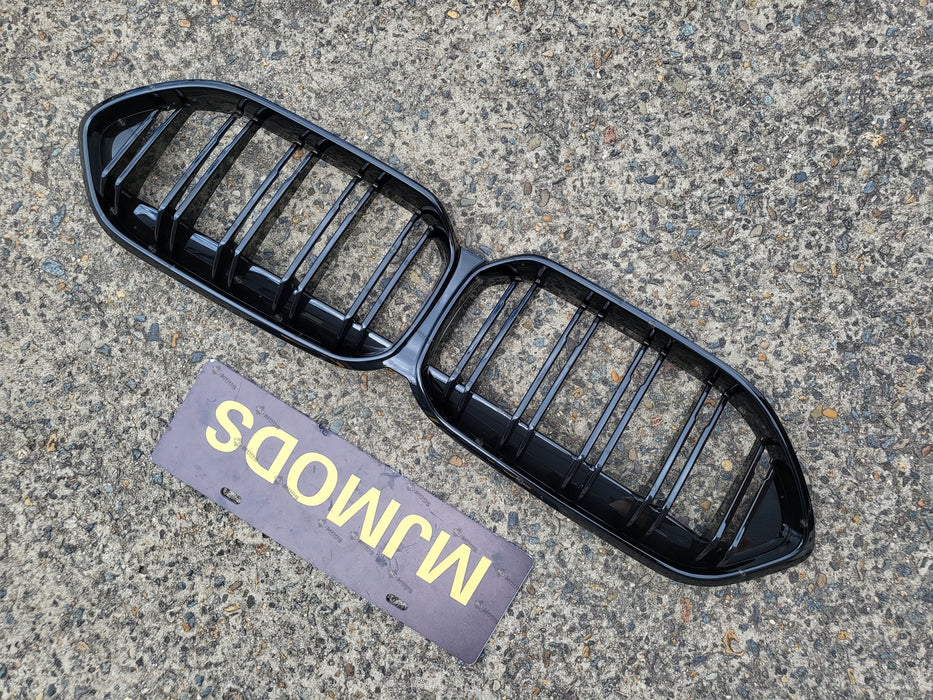 ABS Glossy Black Front Grille Fit For BMW 2 Series【F44 218i 220i M235i】2020+【twin】 (7017084092490)