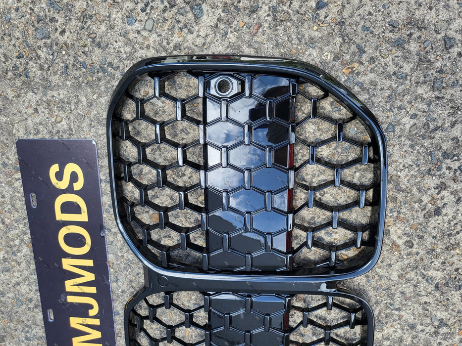 ABS Glossy Black Front Grille fit for BMW 4 Series【G22/G23 420i 430i M440i】2020+【without ACC】 (7017093005386)