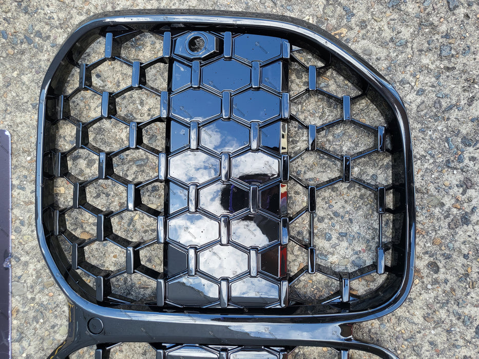 ABS Glossy Black Front Grille fit for BMW 4 Series【G22/G23 420i 430i M440i】2020+【with ACC hole】 (7017101557834)