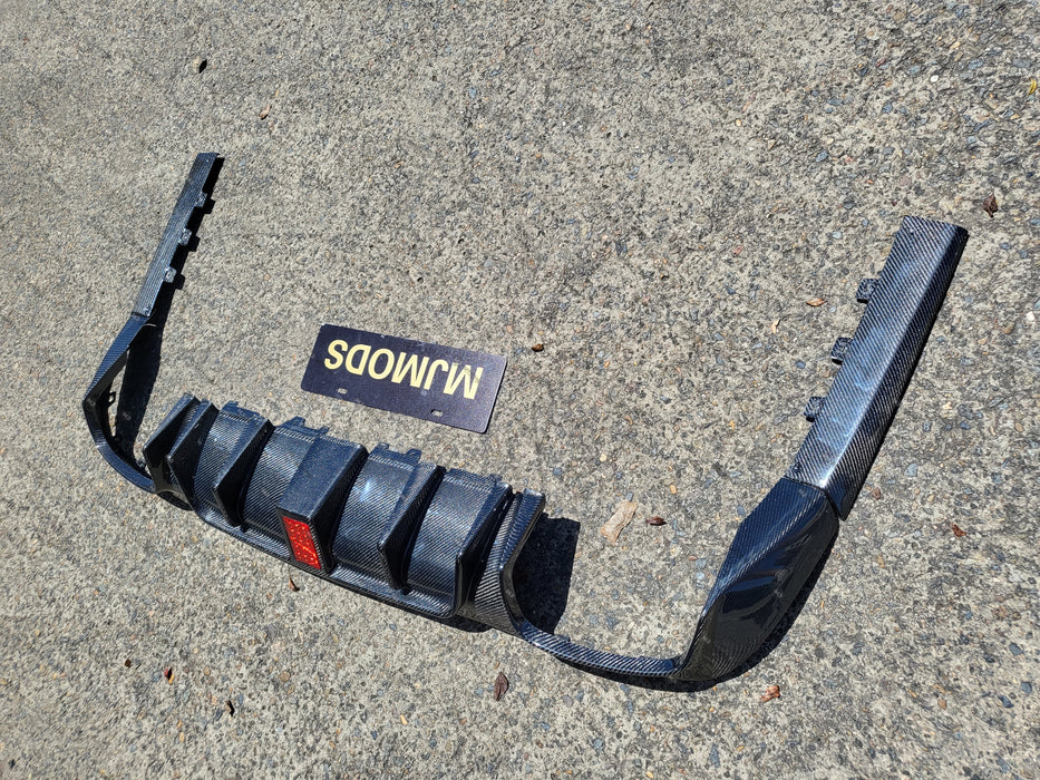 Carbon Fibre Rear Diffuser For MERCEDES BENZ E CLASS【W213/S213】【E43 E53 E63 AMG】【E200/220/300/350/400/450 AMG】2016-2019 (6581863481418)