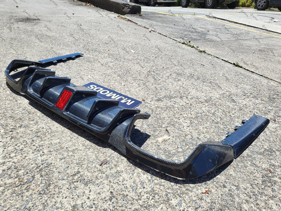 Carbon Fibre Rear Diffuser For MERCEDES BENZ E CLASS【W213/S213】【E43 E53 E63 AMG】【E200/220/300/350/400/450 AMG】2016-2019 (6581863481418)