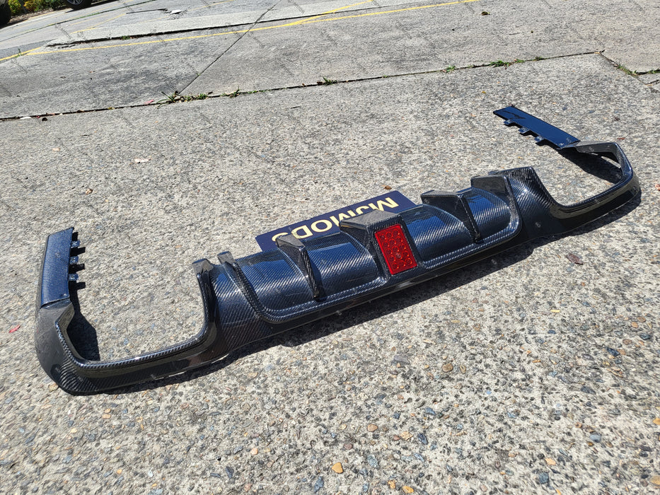 Carbon Fibre Rear Diffuser For MERCEDES BENZ E CLASS【W213/S213】【E43 E53 E63 AMG】【E200/220/300/350/400/450 AMG】2016-2019 (6581863481418)