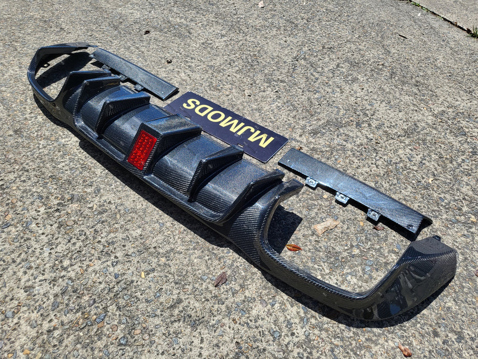 Carbon Fibre Rear Diffuser For MERCEDES BENZ E CLASS【W213/S213】【E43 E53 E63 AMG】【E200/220/300/350/400/450 AMG】2016-2019 (6581863481418)