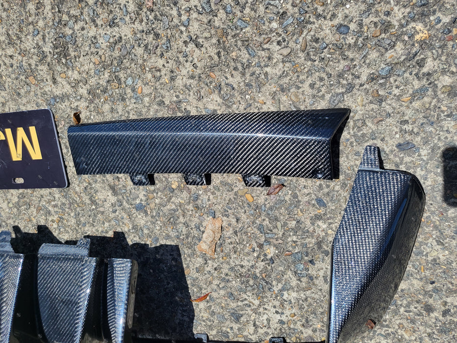 Carbon Fibre Rear Diffuser For MERCEDES BENZ E CLASS【W213/S213】【E43 E53 E63 AMG】【E200/220/300/350/400/450 AMG】2016-2019 (6581863481418)
