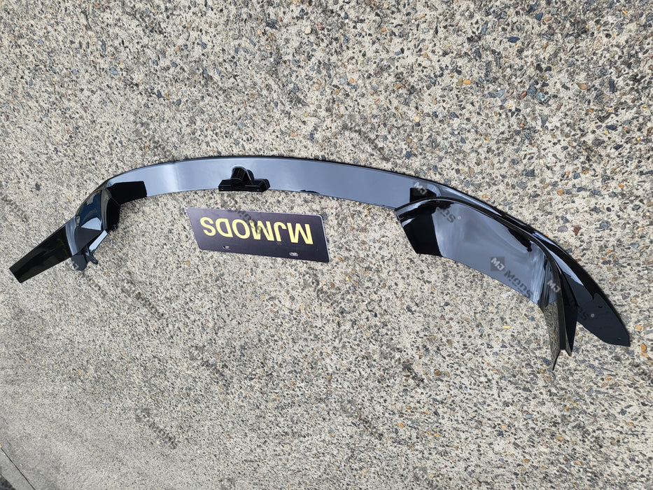 ABS Glossy Black Front Bumper Lip for BMW【F80 M3 & F82 F83 M4】【MP Style】 (7060662386762)
