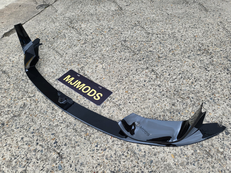 ABS Glossy Black Front Bumper Lip for BMW【F80 M3 & F82 F83 M4】【MP Style】 (7060662386762)