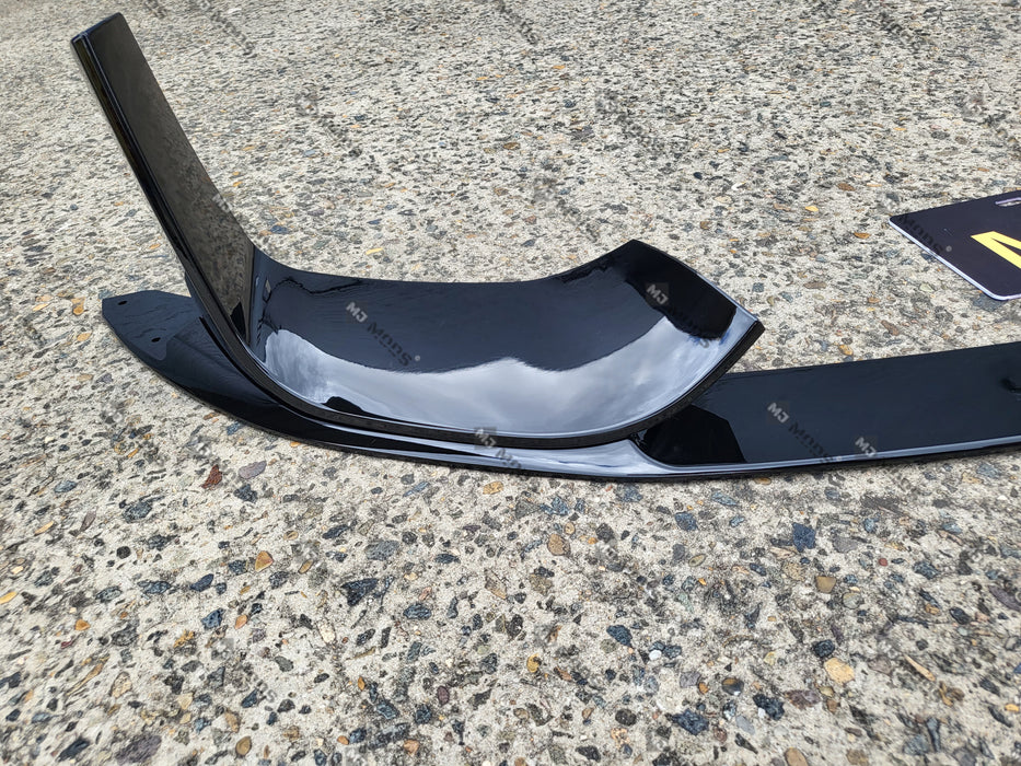 ABS Glossy Black Front Bumper Lip for BMW【F80 M3 & F82 F83 M4】【MP Style】 (7060662386762)