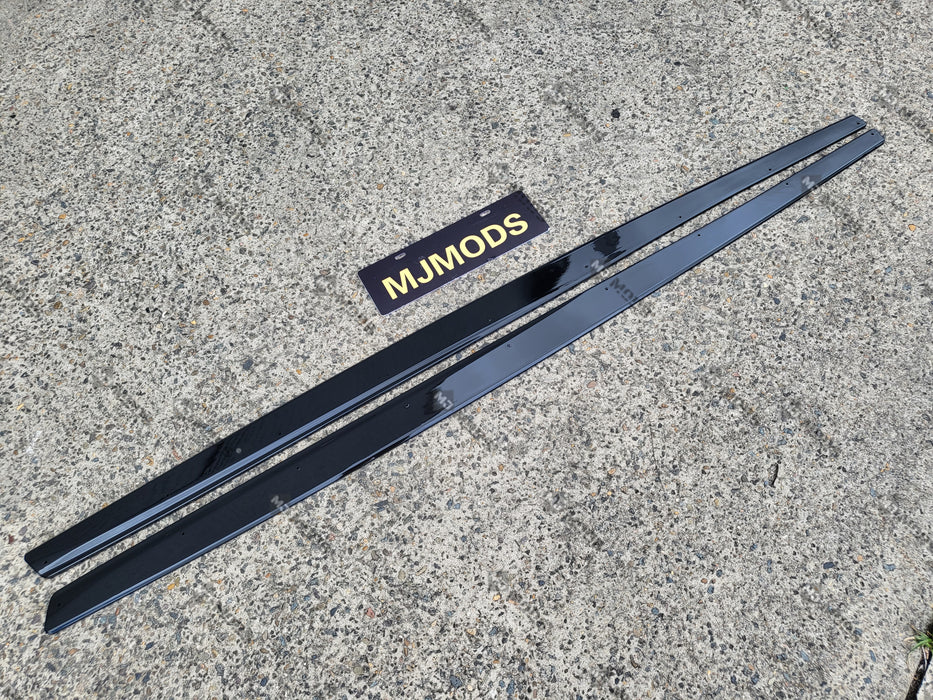 ABS Glossy Black Side Skirts for BMW M Series【M3 F80 M4 F82/F83】【MP Style】 (7060663074890)
