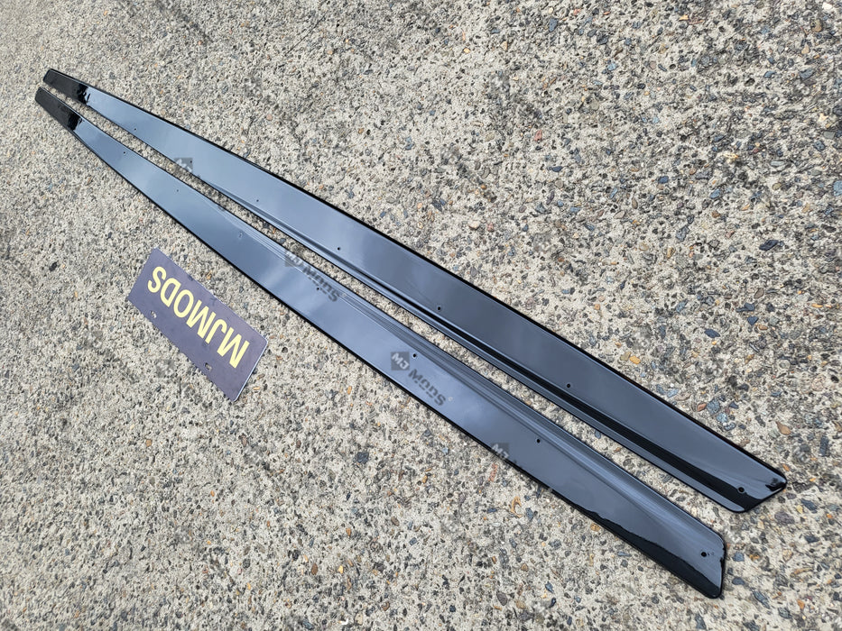ABS Glossy Black Side Skirts for BMW M Series【M3 F80 M4 F82/F83】【MP Style】 (7060663074890)