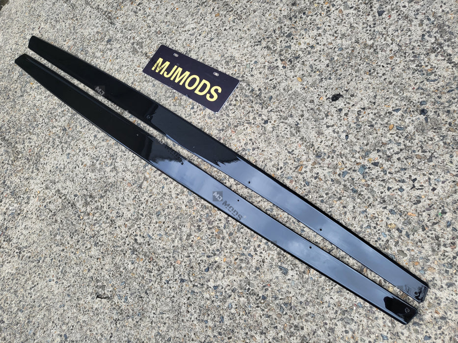 ABS Glossy Black Side Skirts for BMW M Series【M3 F80 M4 F82/F83】【MP Style】 (7060663074890)