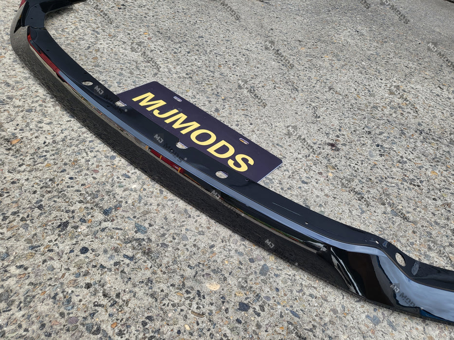 ABS GLOSSY BLACK FRONT BUMPER LIP fit for BMW 1 Series【F40 118i M Sport M135i 】2019+【MP】 (7060664221770)
