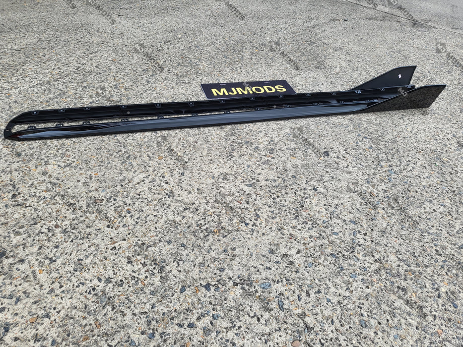 ABS GLOSSY BLACK SIDE SKIRT fit for BMW 1 Series【F40 118i M Sport M135i 】2019+【MP】 (7060664451146)