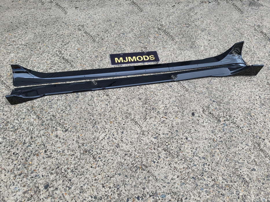 ABS GLOSSY BLACK SIDE SKIRT fit for 【Tesla Model Y】2022+ (7060885340234)
